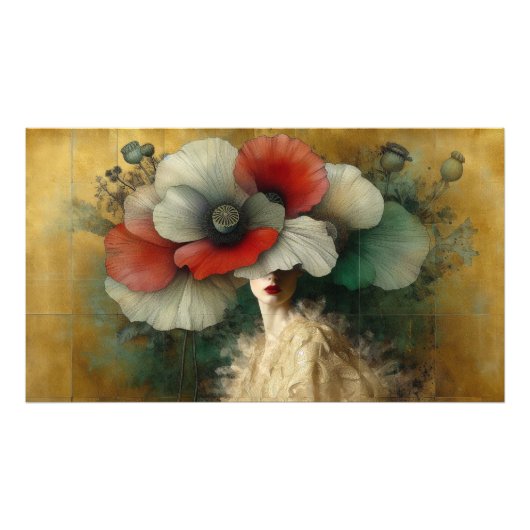 Le Femme Poppy Wall Art Poster Print (Voorkant)