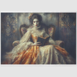 Le Femme Victoriaans Beauty Romance Fleur Decoupag Tissuepapier