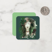 Le Fey Notitiekaartje (Voorkant / Achterkant in situ)