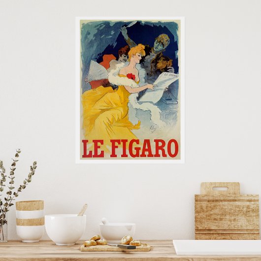 Le Figaro Poster (Keuken)