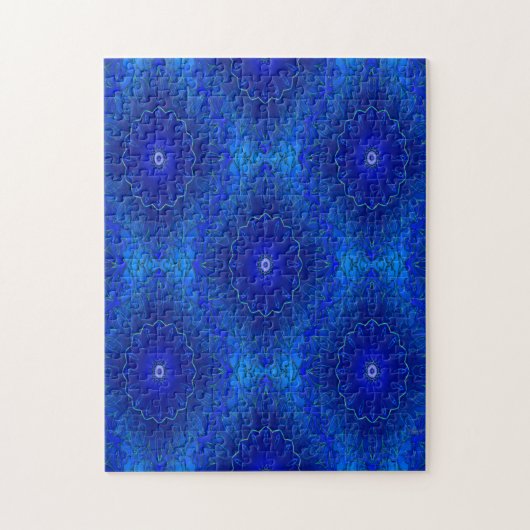 Le Fleurs Bleu.. Legpuzzel (Verticaal)