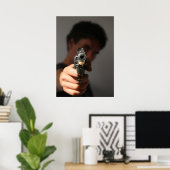 le flingue de la mort qui tue. poster (Thuiskantoor)