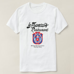 Le Francais Restaurant, Wielrennen, Illinois T-shirt