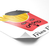 Le French Fries uit Frankrijk Foto Afdruk (Hoek)