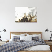 Le Gai Chateau Canvas Afdruk (Insitu (Slaapkamer))