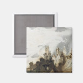 Le Gai Chateau Magneet (Voorkant / Achterkant)