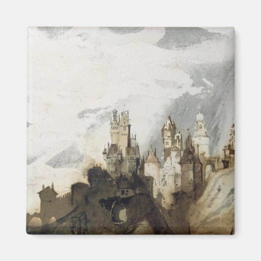 Le Gai Chateau Magneet (Voorkant)