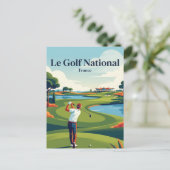 Le Golf National Frankrijk Briefkaart (Staand voorkant)