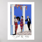 Le Gout des Chales (1923) door George Barbier Poster (Voorkant)