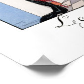 Le Gout des Chales (1923) door George Barbier Poster (Hoek)