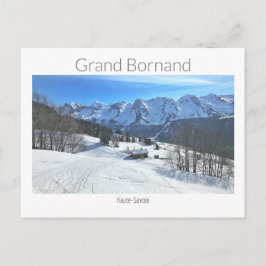 Le Grand Bornand, Haute-Savoie, Franse Alpen Briefkaart