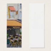 Le Grand Cafe Fontainebleau magere bladwijzer Mini Visitekaartjes (Voorkant /achterkant)