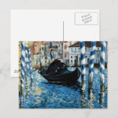 Le Grand Canal à Venise - Edouard Manet Briefkaart (Voorkant / Achterkant)
