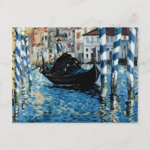 Le Grand Canal à Venise - Edouard Manet Briefkaart