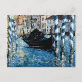 Le Grand Canal à Venise - Edouard Manet Briefkaart (Voorkant)