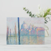 Le Grand Canal | Claude Monet (Staand voorkant)