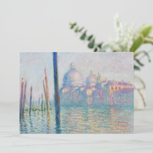 Le Grand Canal | Claude Monet (Staand voorkant)