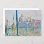 Le Grand Canal | Claude Monet (Voorkant / Achterkant)