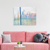Le Grand Canal | Claude Monet Canvas Afdruk (Insitu (Woonkamer))