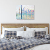 Le Grand Canal | Claude Monet Canvas Afdruk (Insitu (Slaapkamer))