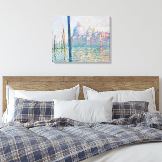 Le Grand Canal | Claude Monet Canvas Afdruk (Insitu (Slaapkamer))