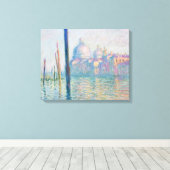 Le Grand Canal | Claude Monet Canvas Afdruk (Insitu (Houten vloer))