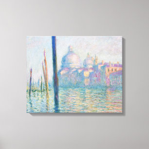 Le Grand Canal   Claude Monet Canvas Afdruk