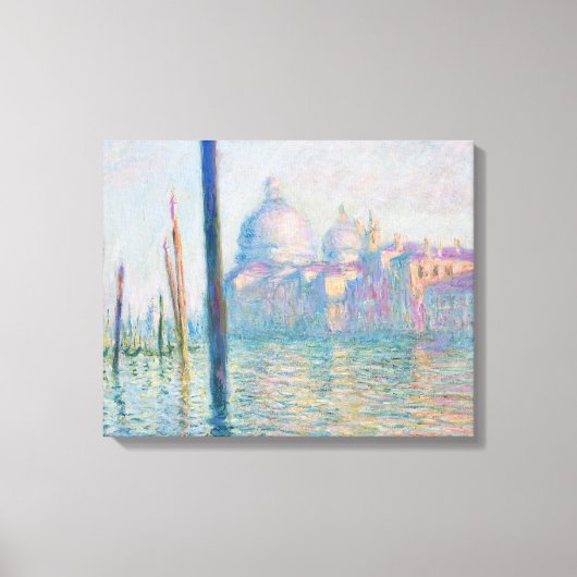 Le Grand Canal | Claude Monet Canvas Afdruk (Voorkant)