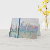 Le Grand Canal | Claude Monet Kaart (Gele Bloem)