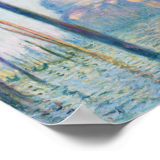 Le Grand Canal | Claude Monet Poster (Hoek)