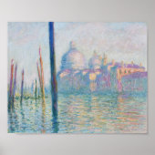 Le Grand Canal | Claude Monet Poster (Voorkant)