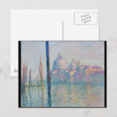 Le grand canal - Monet Briefkaart (Voorkant / Achterkant)