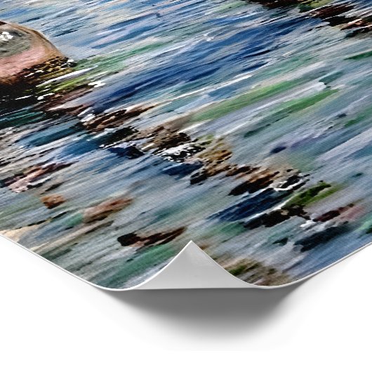 Le Grand Canal Poster (Hoek)