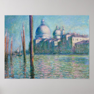Le Grand Canal Venetië (1908) Claude Monet Fine Ar Poster