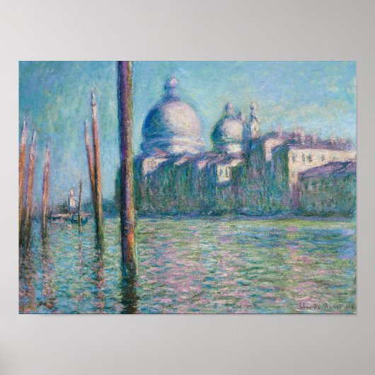 Le Grand Canal Venetië (1908) Claude Monet Fine Ar Poster (Voorkant)