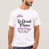 Le Grand Chalet Restaurant, Wheaton, Illinois T-shirt (Voorkant)