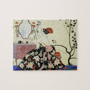 Le Grand Decolletage van George Barbier, Art Deco Legpuzzel