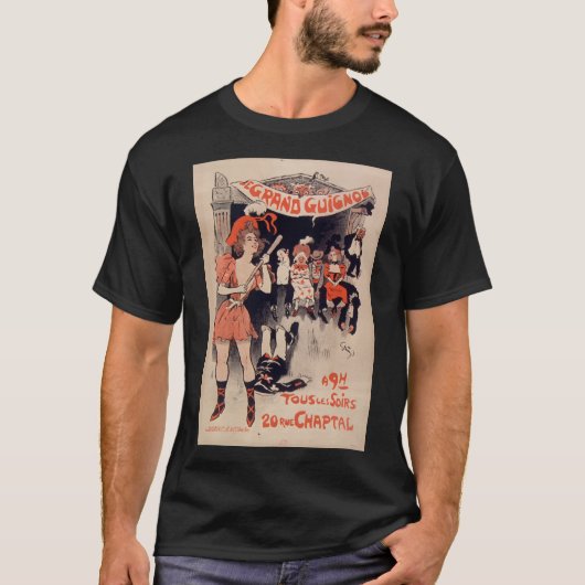 Le Grand Guignol Tous Les Soirs T-shirt (Voorkant)