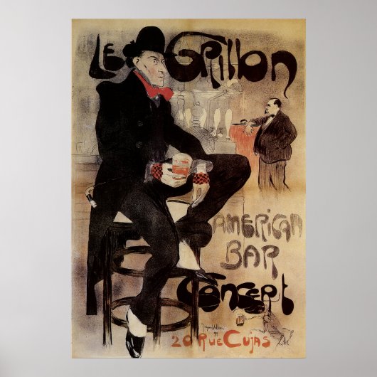 Le Grillon - Franse kunst Poster (Voorkant)