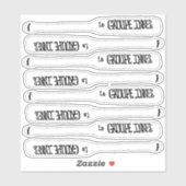 Le Groupe Innes vinyl sticker (Vel)