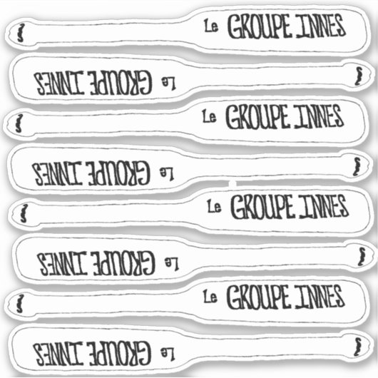Le Groupe Innes vinyl sticker (Voorkant)