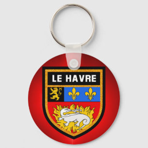 Le Havre Flag Sleutelhanger