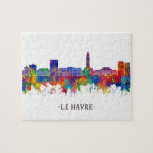 Le Havre France Skyline Legpuzzel (Horizontaal)