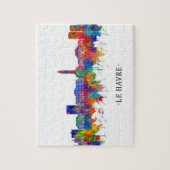 Le Havre France Skyline Legpuzzel (Verticaal)