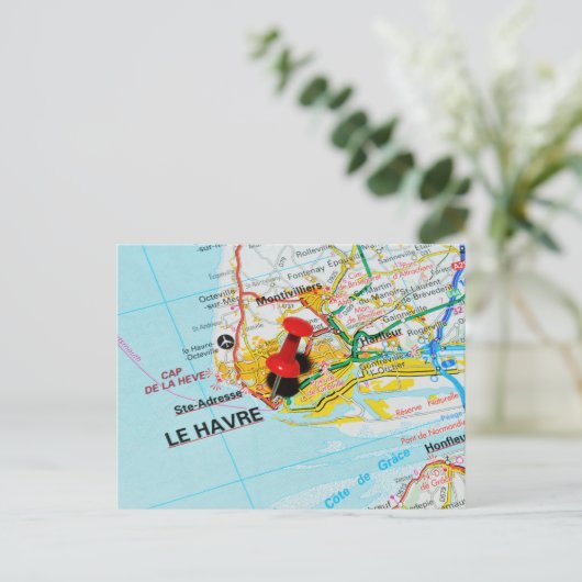 Le Havre, Frankrijk Briefkaart (Staand voorkant)