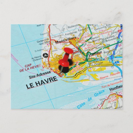 Le Havre, Frankrijk Briefkaart (Voorkant)