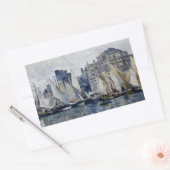 Le Havre Museum Rechthoekige Sticker (Envelop)