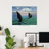 Le Havre - vertrek van de vissersboten door Claude Poster (Thuiskantoor)