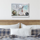 Le Heros Technologique K7 1986 Gemengde media Geek Canvas Afdruk (Insitu (Slaapkamer))