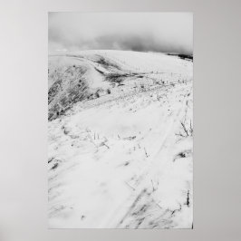 Le Hohneck in Winter, Vogezen, Frankrijk Poster